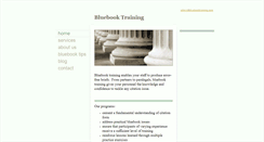 Desktop Screenshot of bluebooktraining.com